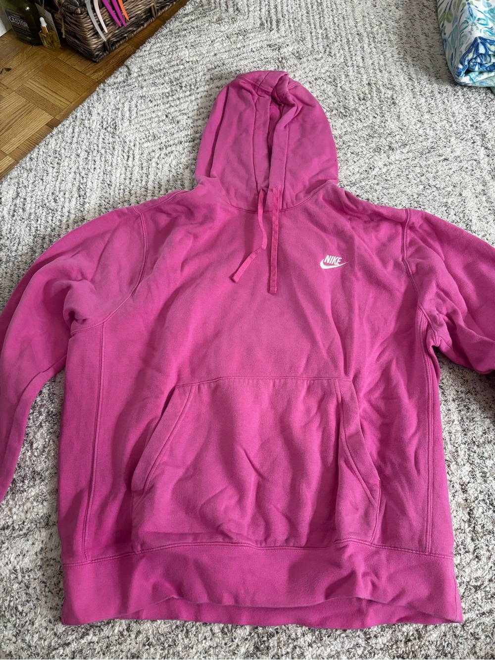 Nike Hot Pink Women's Pullover Hoodie